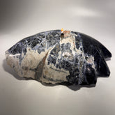 Large Sodalite Rock Candle