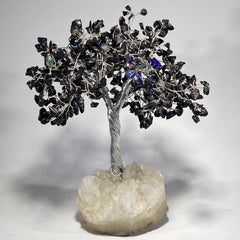 Gemstone Wire Tree - Black Agate