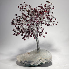 Gemstone Wire Tree - Garnet