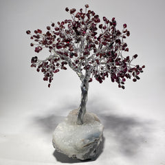 Gemstone Wire Tree - Garnet