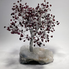 Gemstone Wire Tree - Garnet