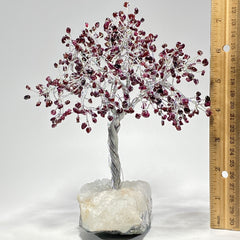 Gemstone Wire Tree - Garnet