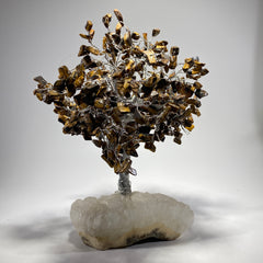 Gemstone Wire Tree - Tiger Eye