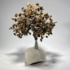 Gemstone Wire Tree - Tiger Eye
