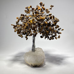 Gemstone Wire Tree - Tiger Eye