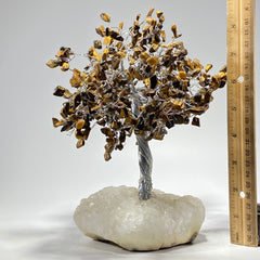 Gemstone Wire Tree - Tiger Eye