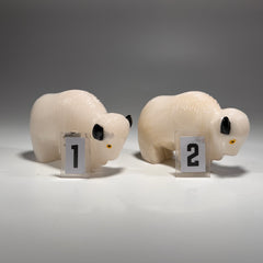 Alabaster Buffalo - 3x2 inches