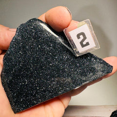 Specular Hematite freestanding cut base