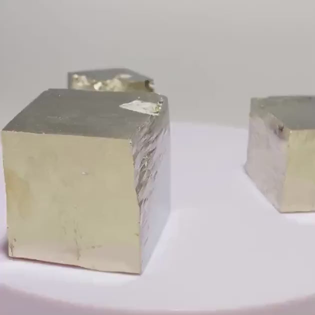 Pyrite cube crystals from Navajun Spain