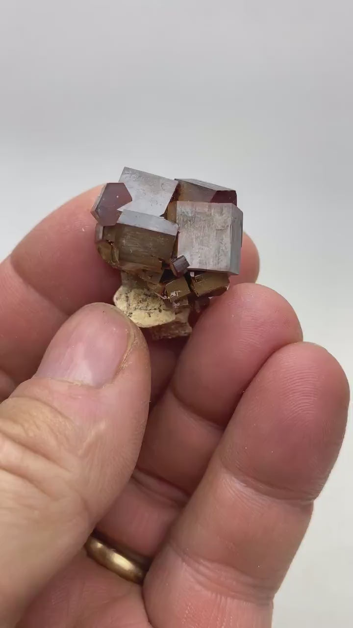 Orange/Red Vanadanite Mineral Specimen