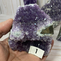 Amethyst cluster 500-750g (~1.0-1.5 lb), YOU PICK - RocciaRoba