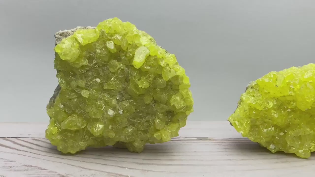 Sulfur Crystal Cluster