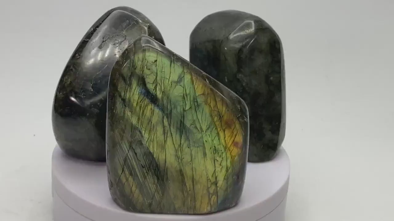 Labradorite crystal