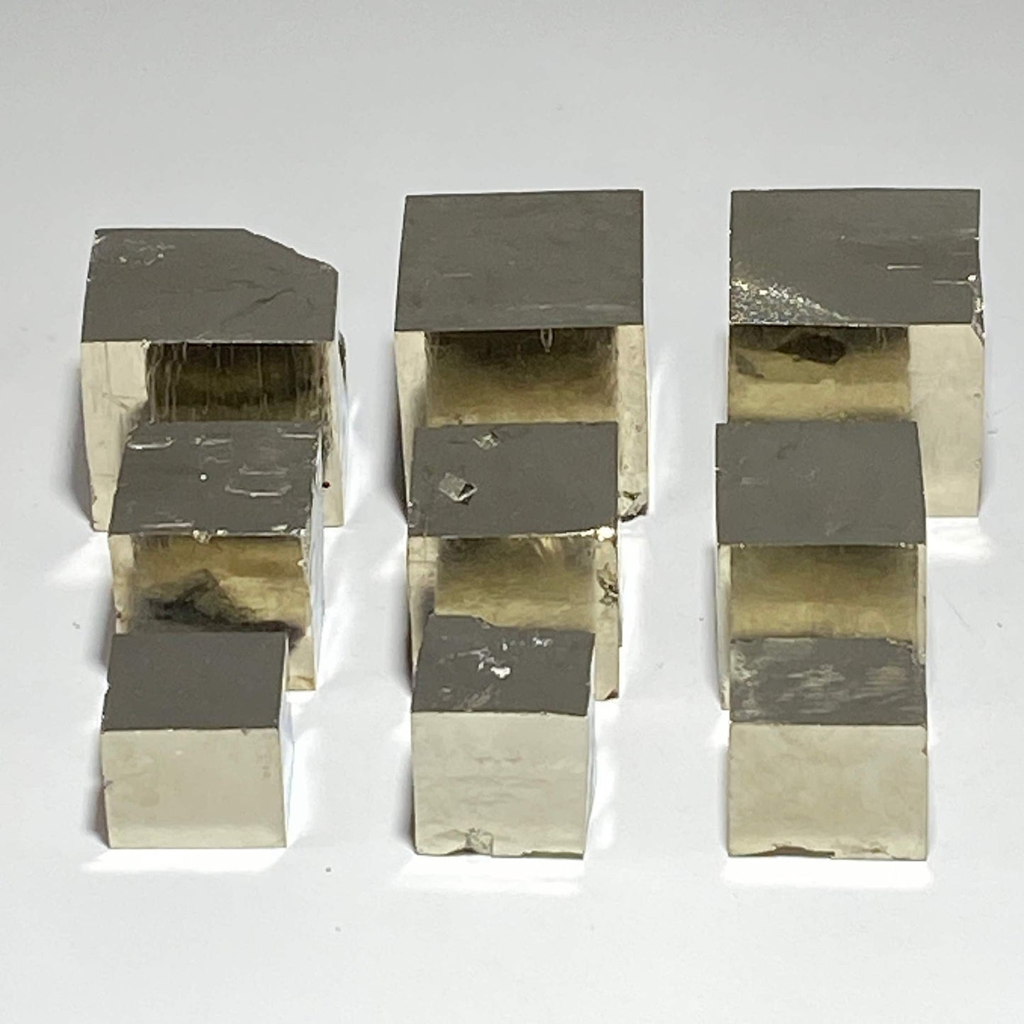 Pyrite cube crystals from Navajun Spain