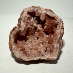 Pink amethyst geode