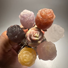 Gemstone Crystal Roses