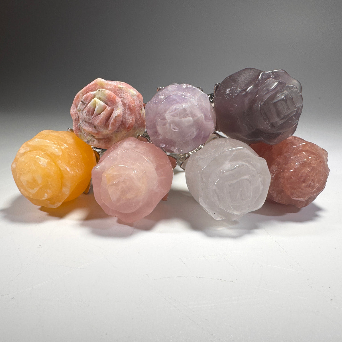 Gemstone Crystal Roses