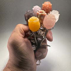 Gemstone Crystal Roses