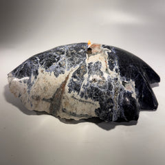 Large Sodalite Rock Candle