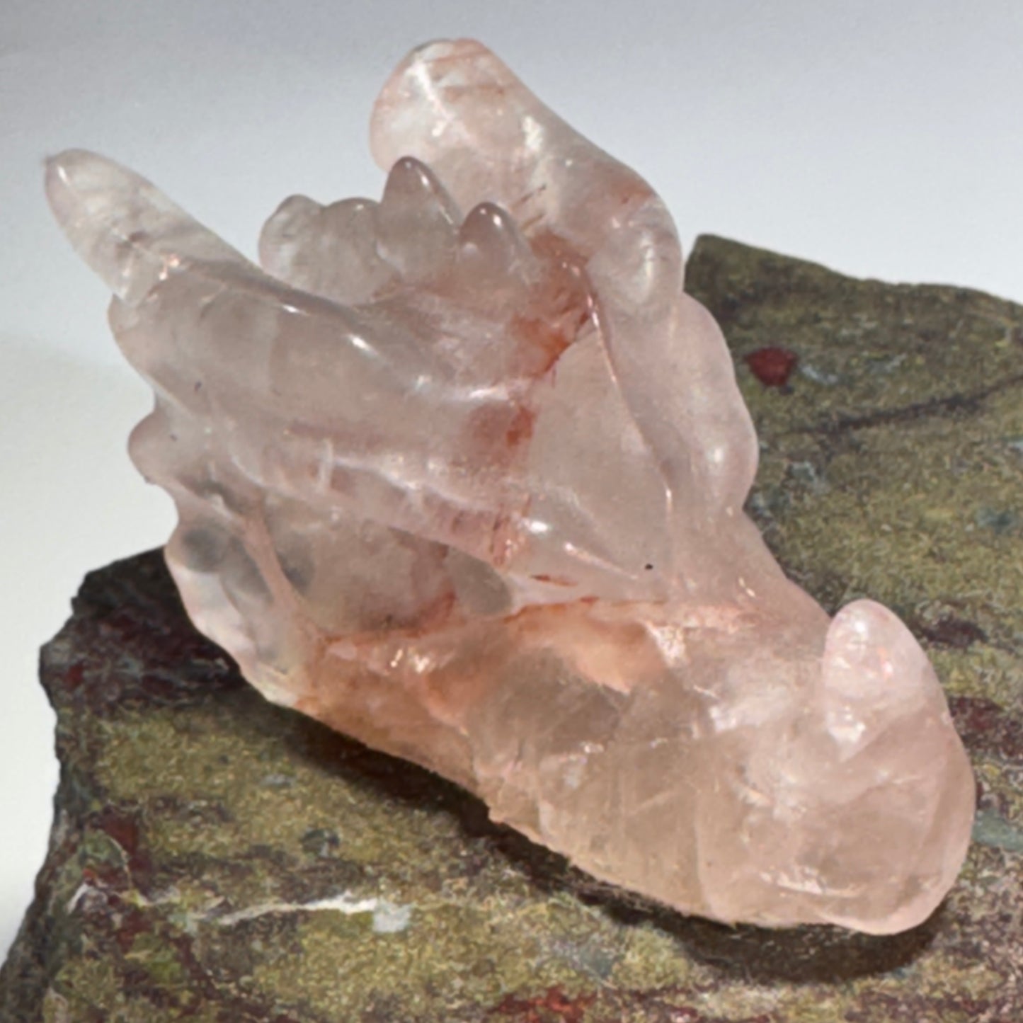 Dragon’s Blood Stone Rock Candle