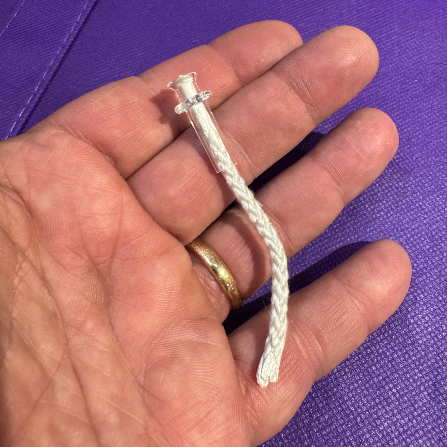 Wick Assembly for Rock Candle