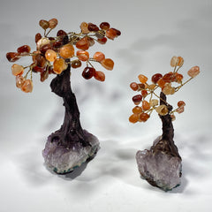 Gemstone Bonsai Tree - Carnelian