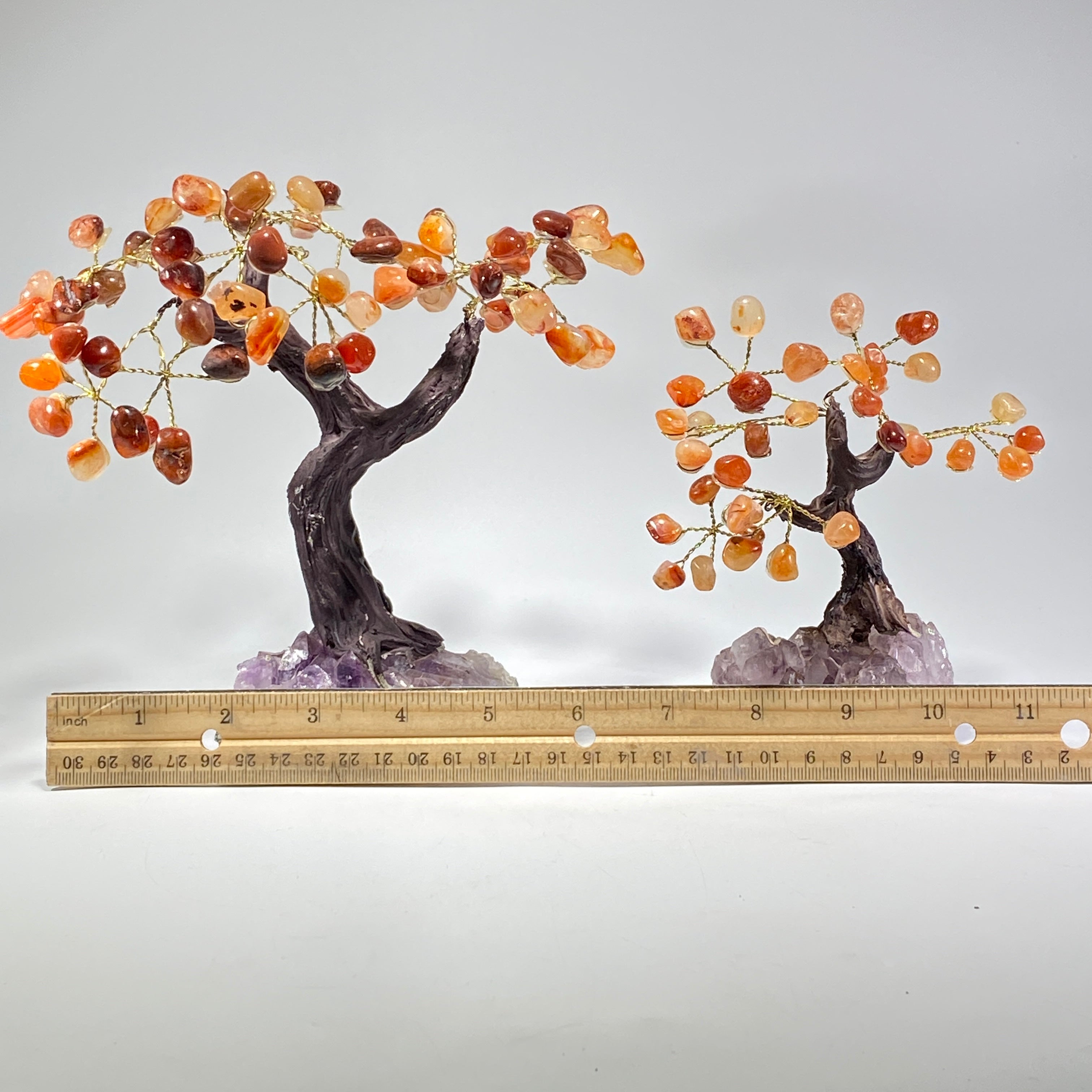 Gemstone Bonsai Tree - Carnelian