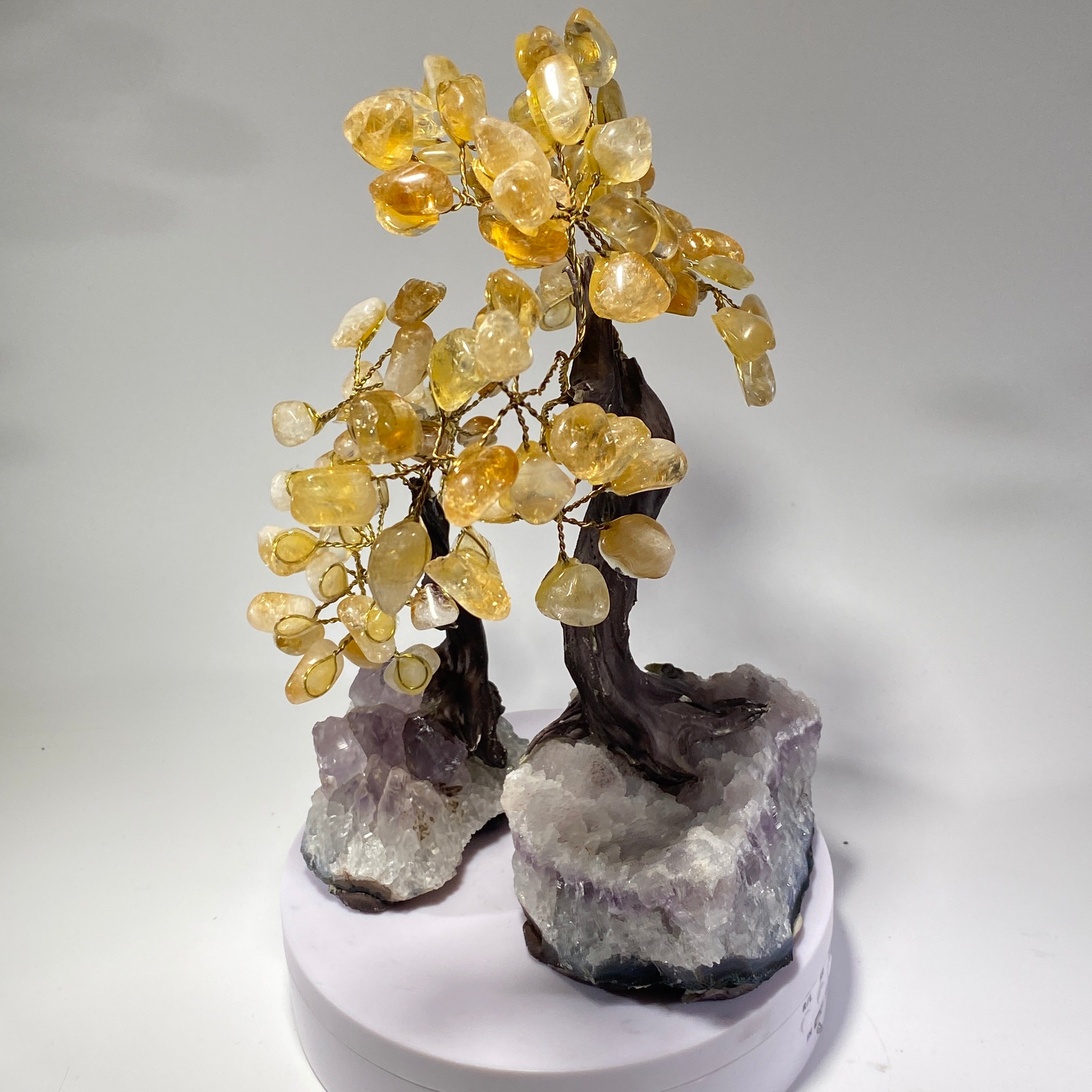 Gemstone Bonsai Tree - Citrine