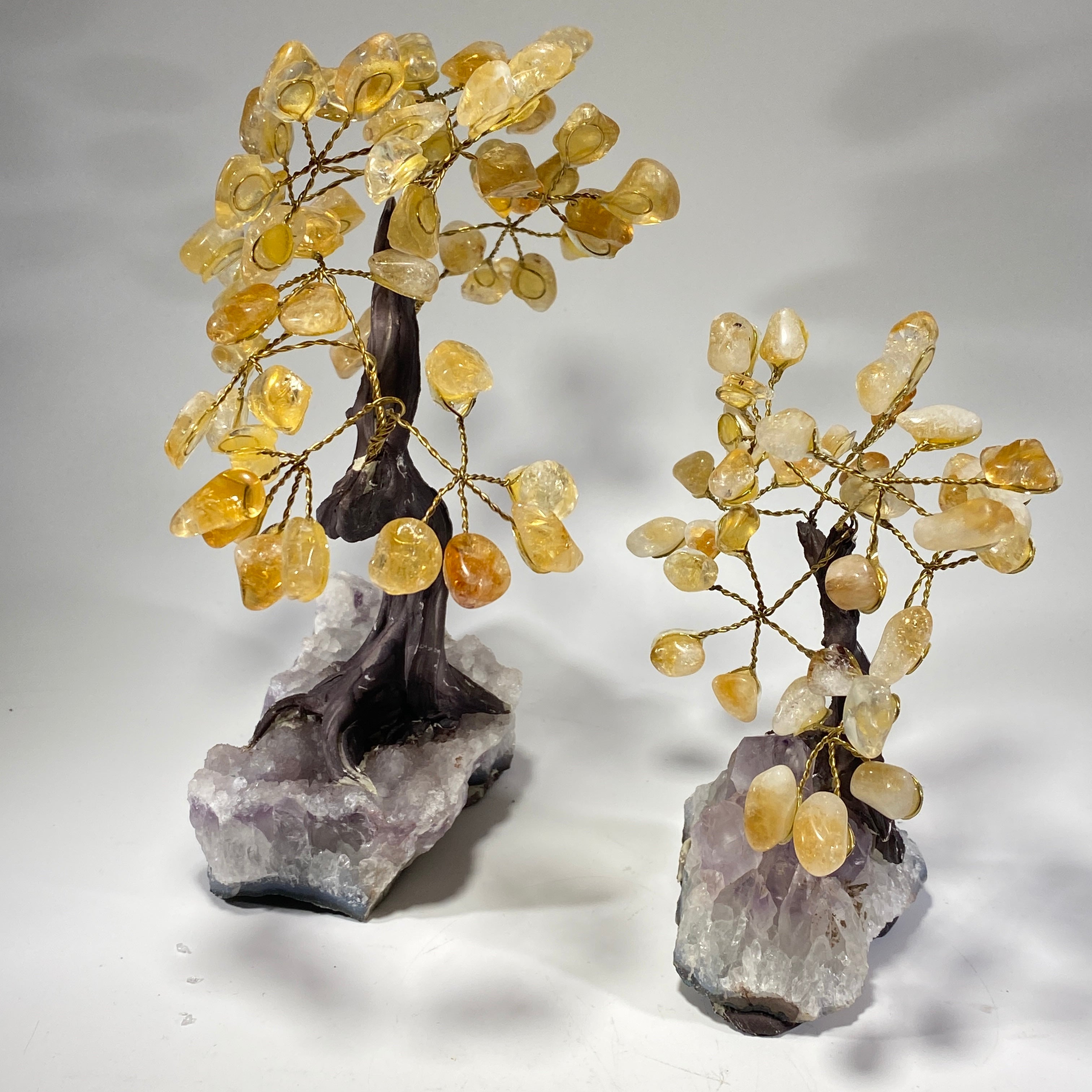 Gemstone Bonsai Tree - Citrine