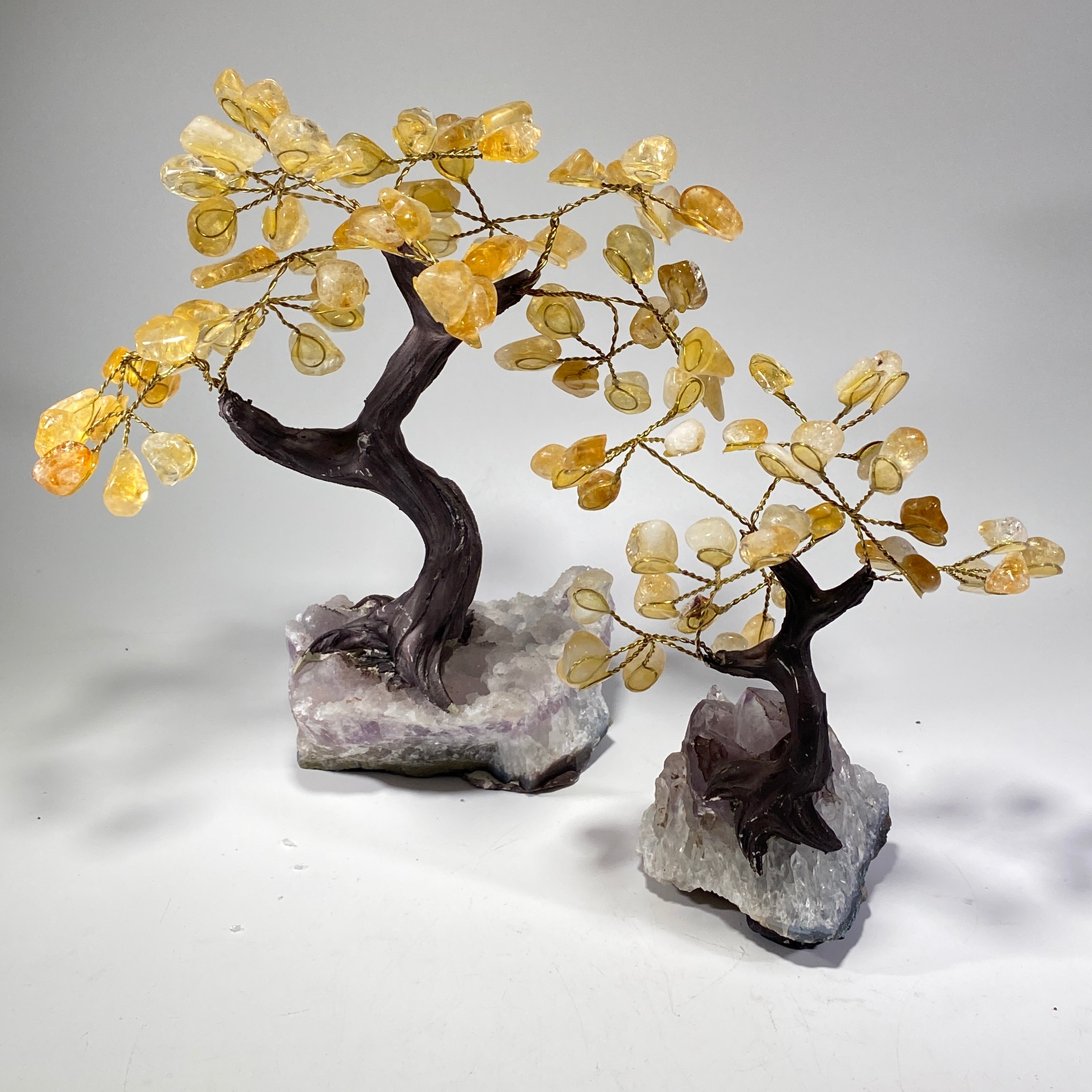 Gemstone Bonsai Tree - Citrine