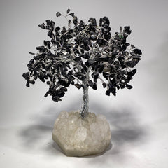 Gemstone Wire Tree - Black Agate