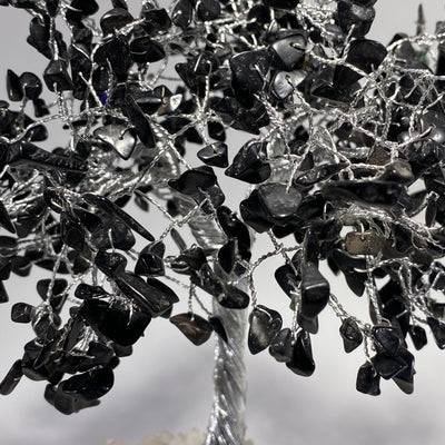 Gemstone Wire Tree - Black Agate