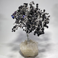 Gemstone Wire Tree - Black Agate