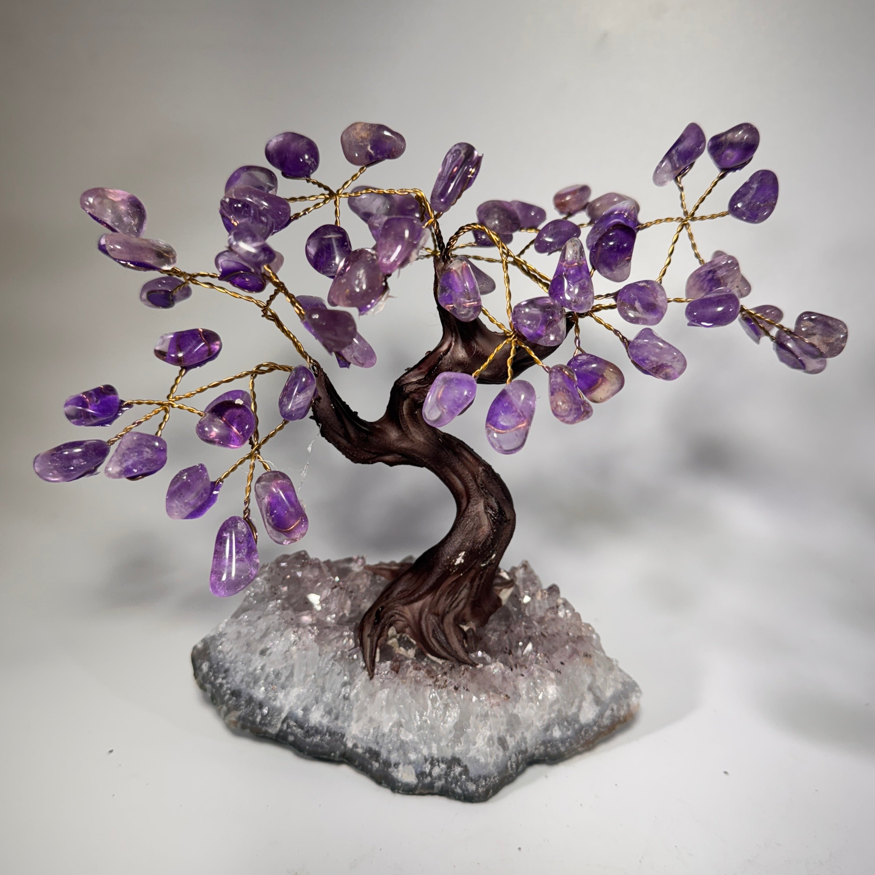 Gemstone Bonsai Tree - Amethyst