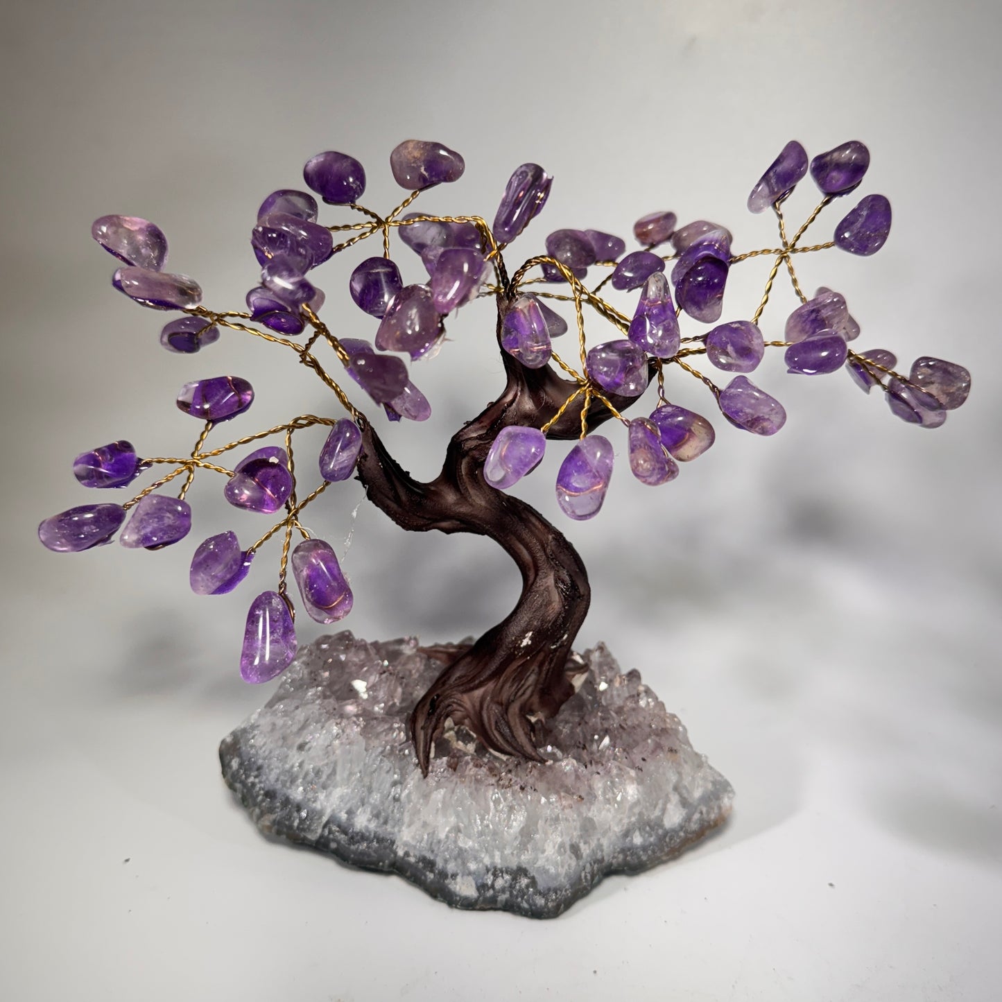 Gemstone Bonsai Tree - Amethyst