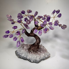 Gemstone Bonsai Tree - Amethyst