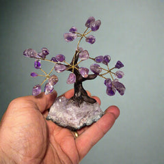 Gemstone Bonsai Tree - Amethyst