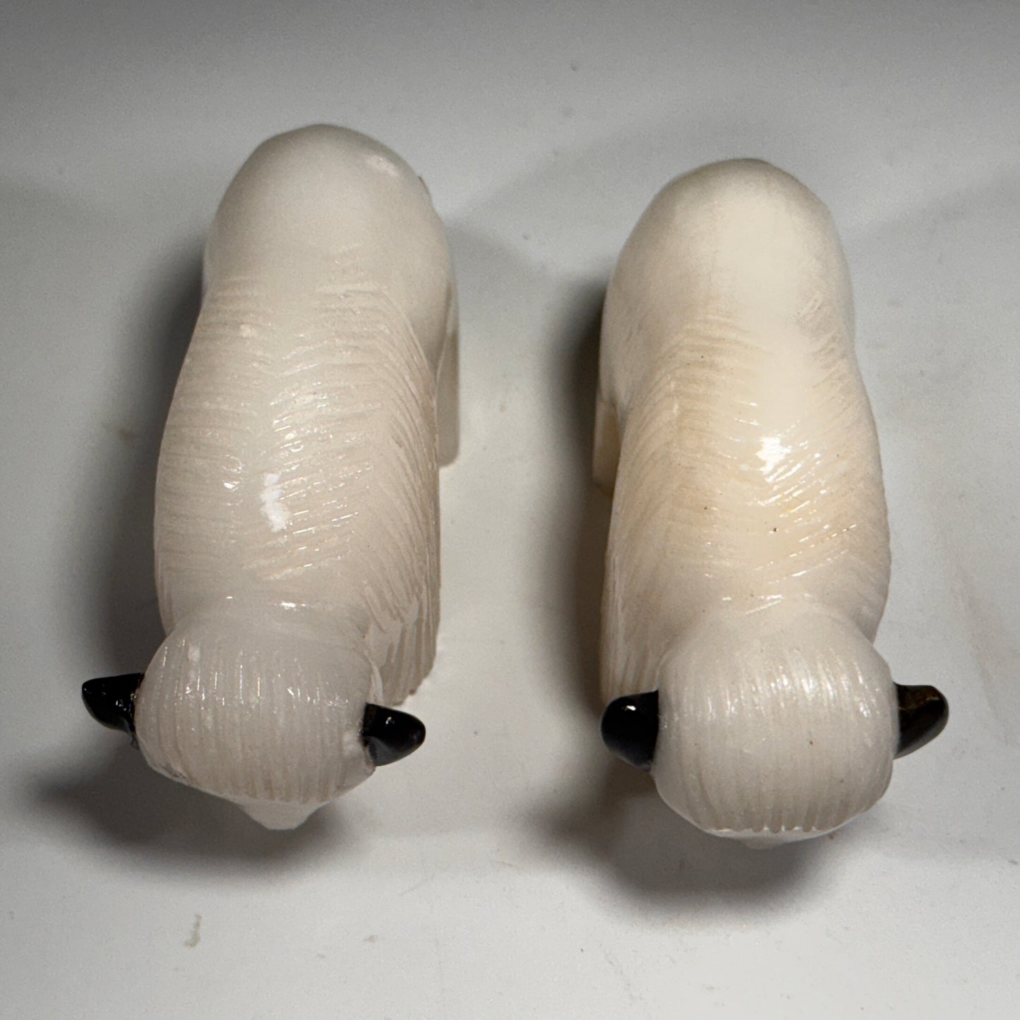 Alabaster Buffalo - 3x2 inches