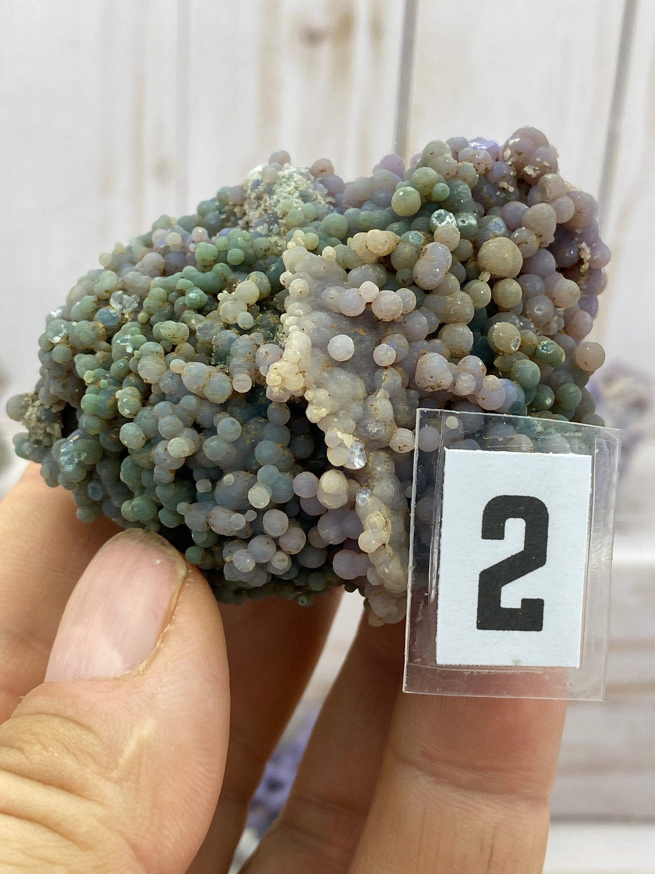 [shopname] - Grape agate, rock decor