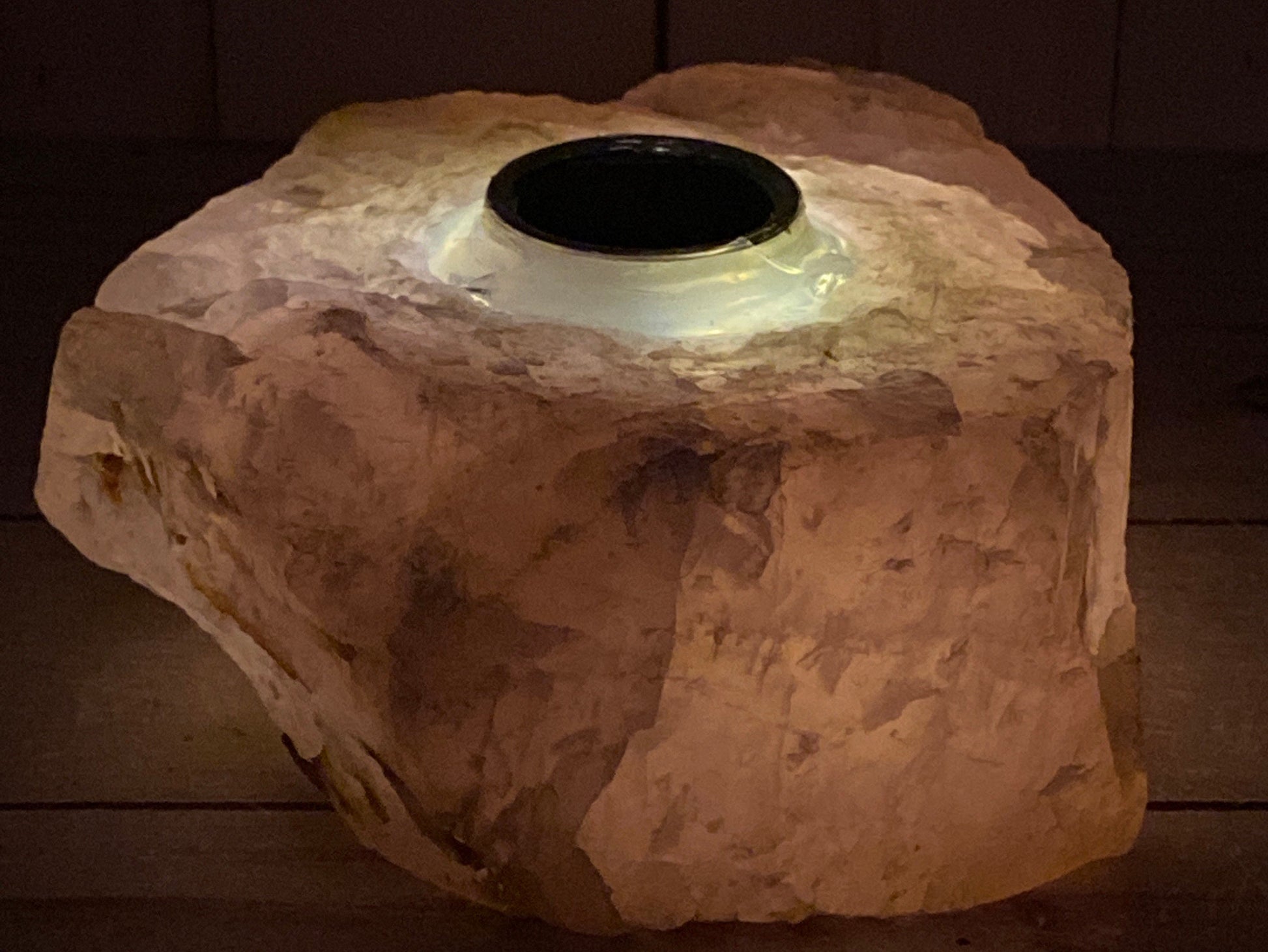 [shopname] - Replacement solar cell for solar-powered rock, rock decor