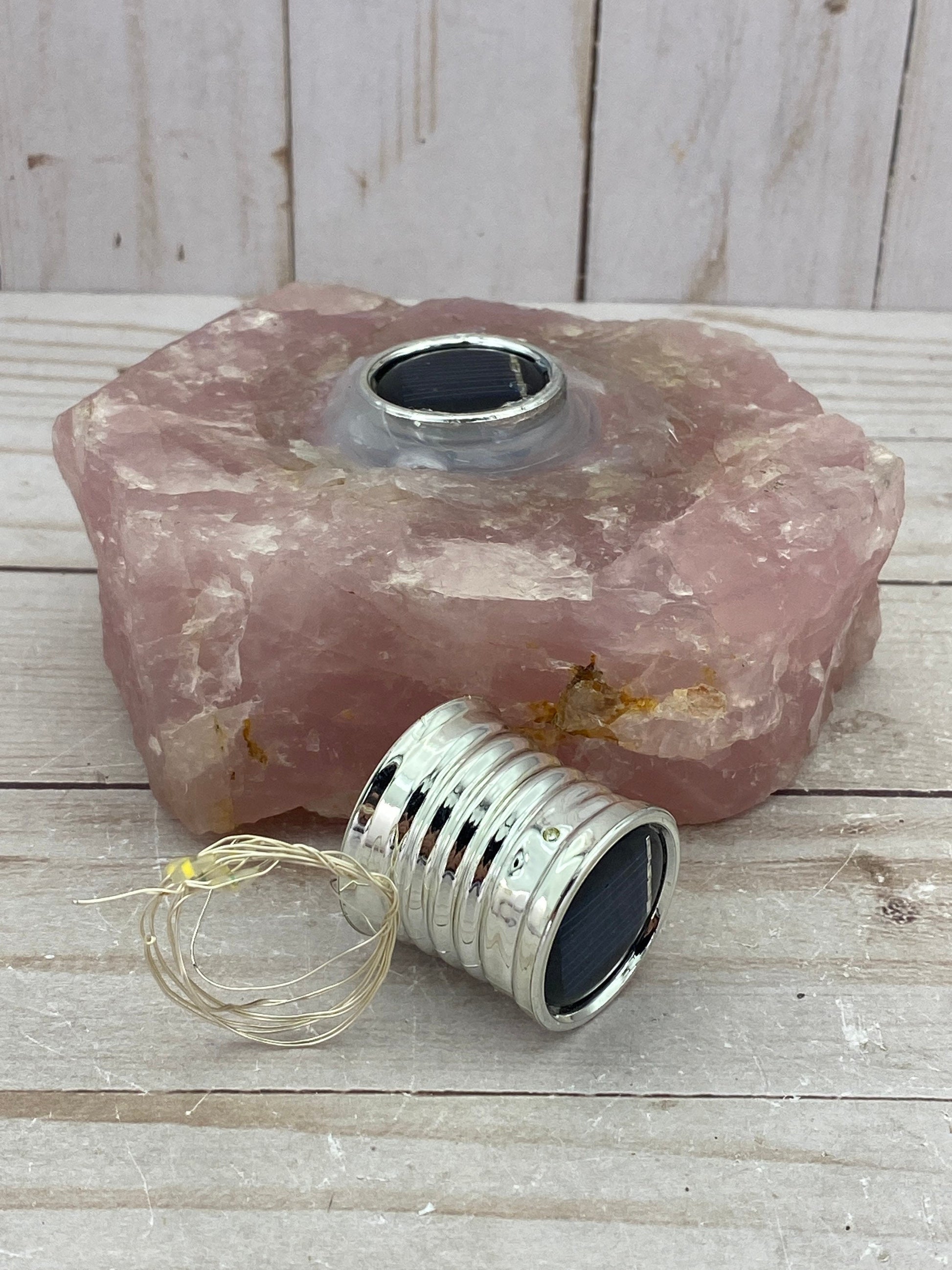 [shopname] - Replacement solar cell for solar-powered rock, rock decor