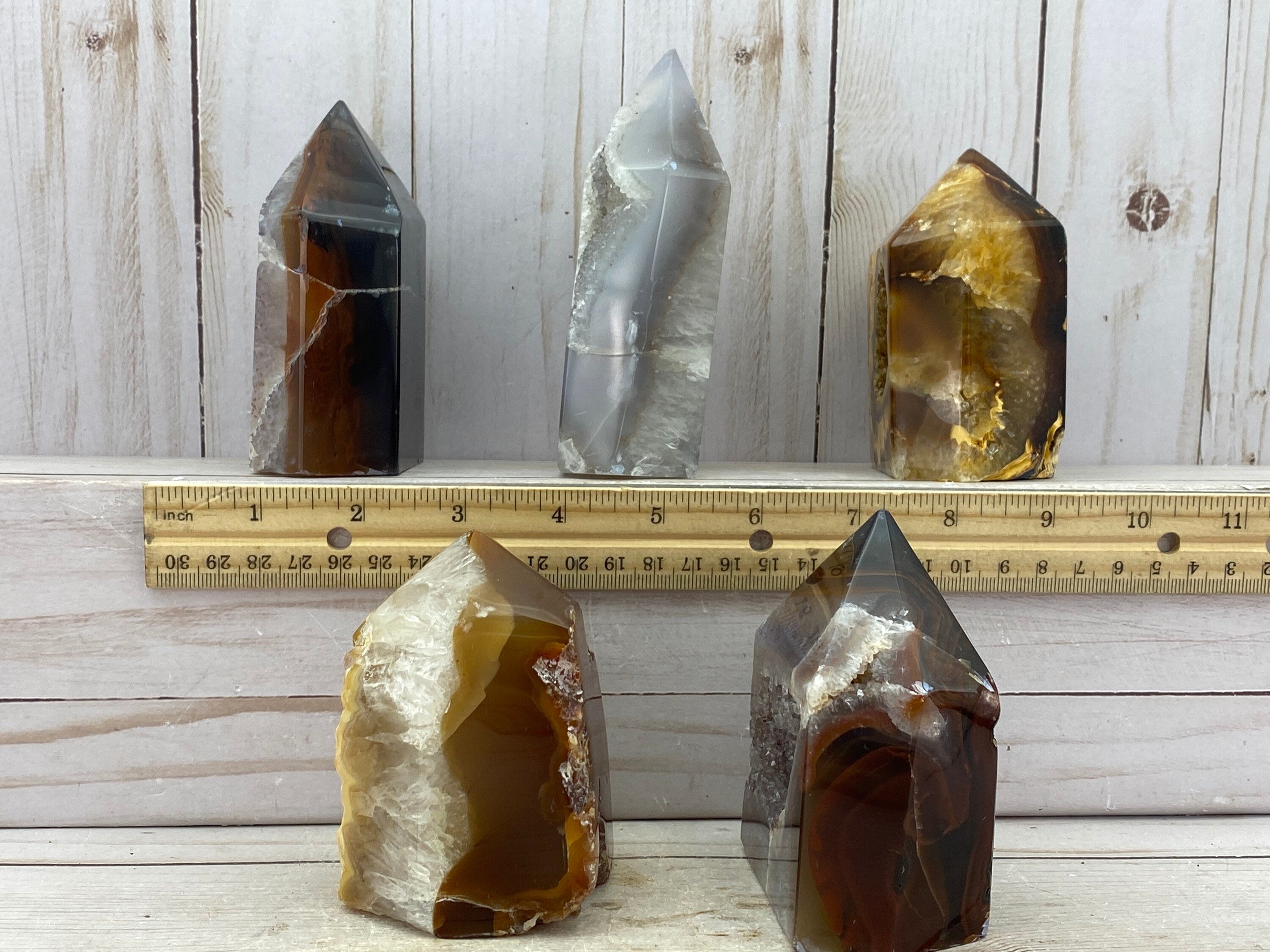 Large Druzy Agate Tower - YOU PICK