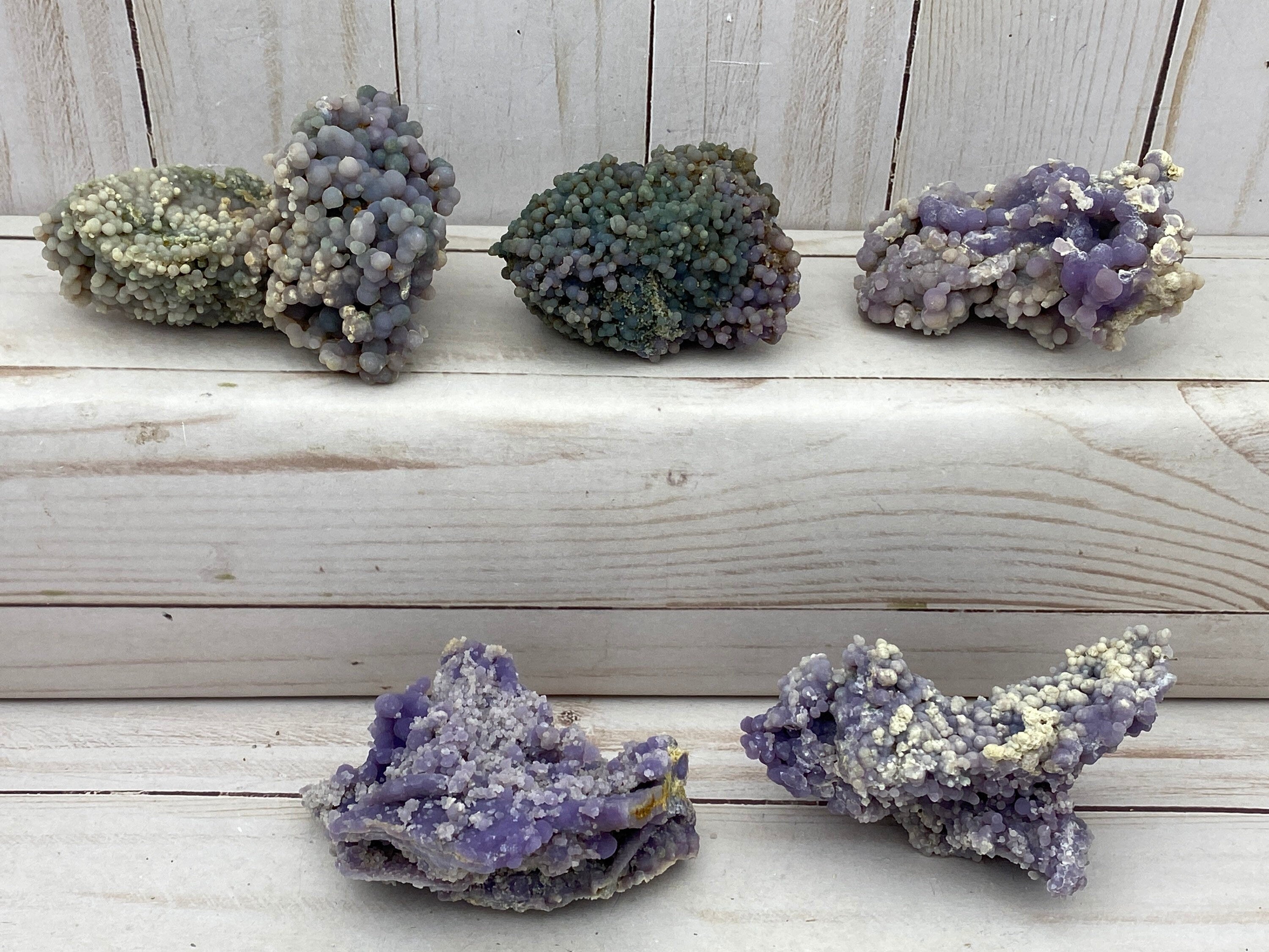 [shopname] - Grape agate, rock decor