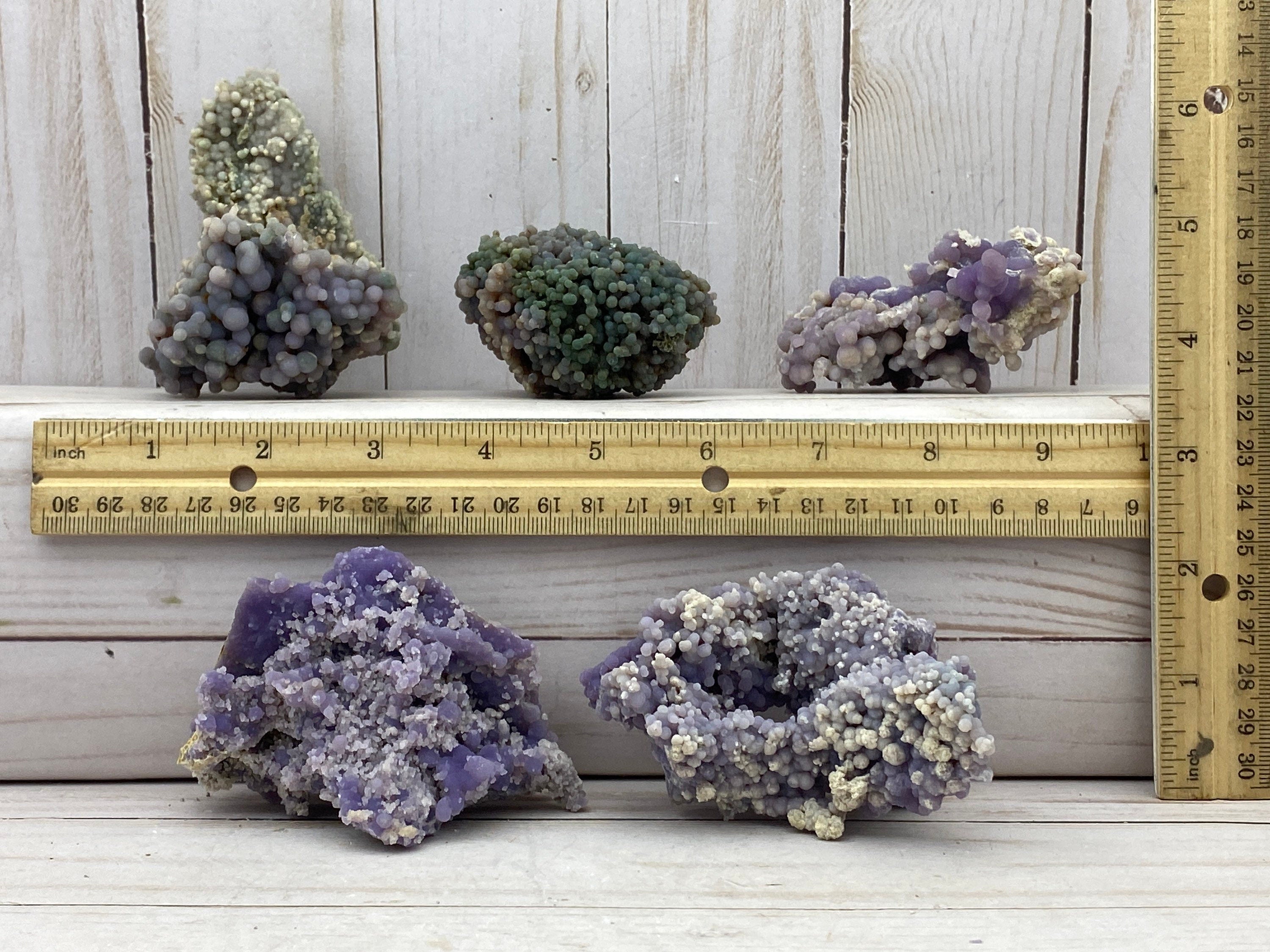 [shopname] - Grape agate, rock decor