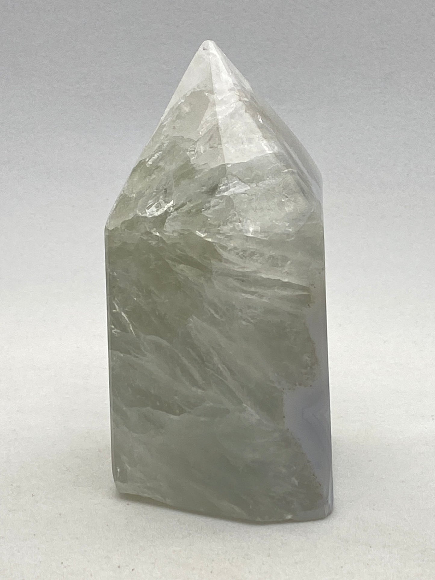 Agate geode obelisk