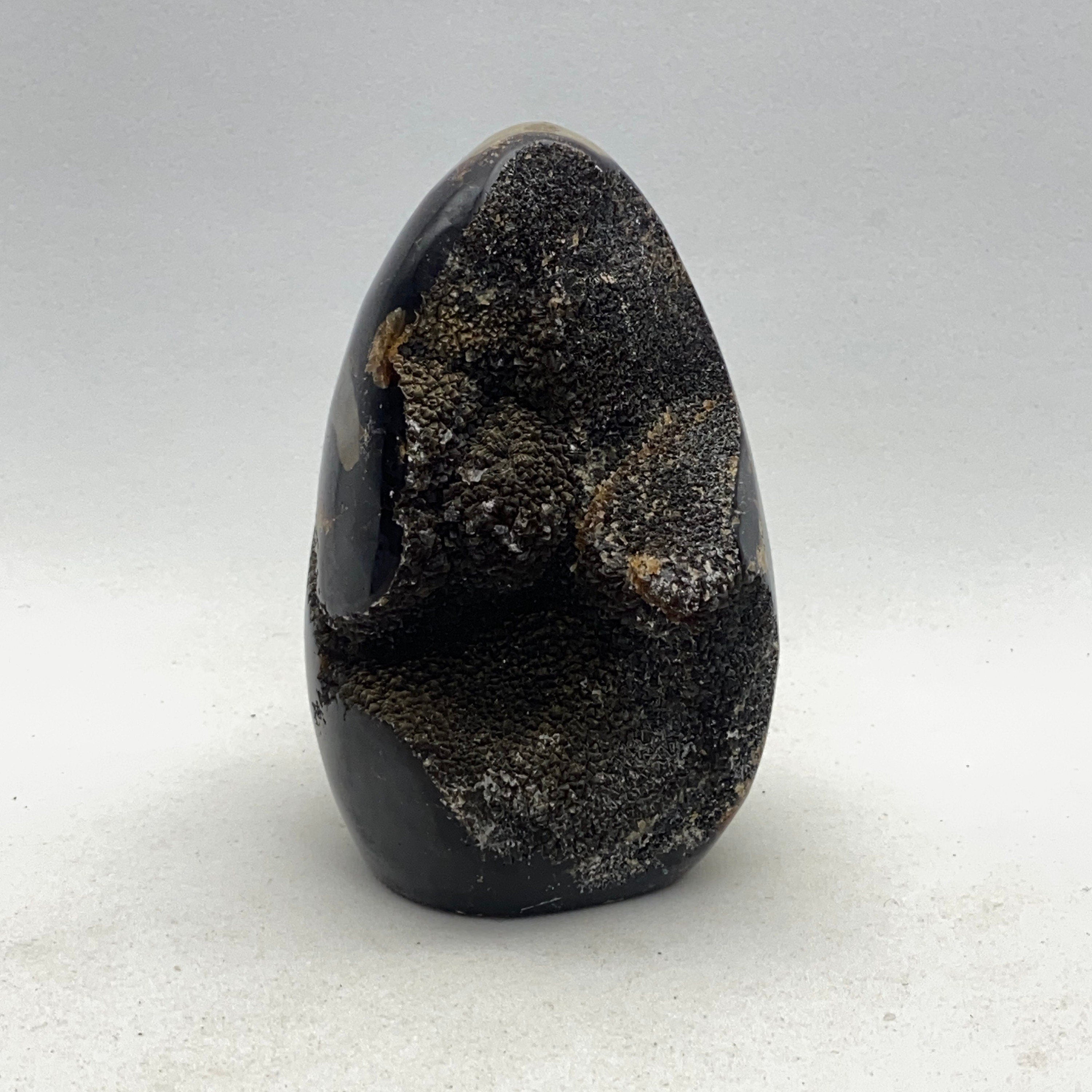 [shopname] - Dragons Egg Septarian Nodule, rock decor