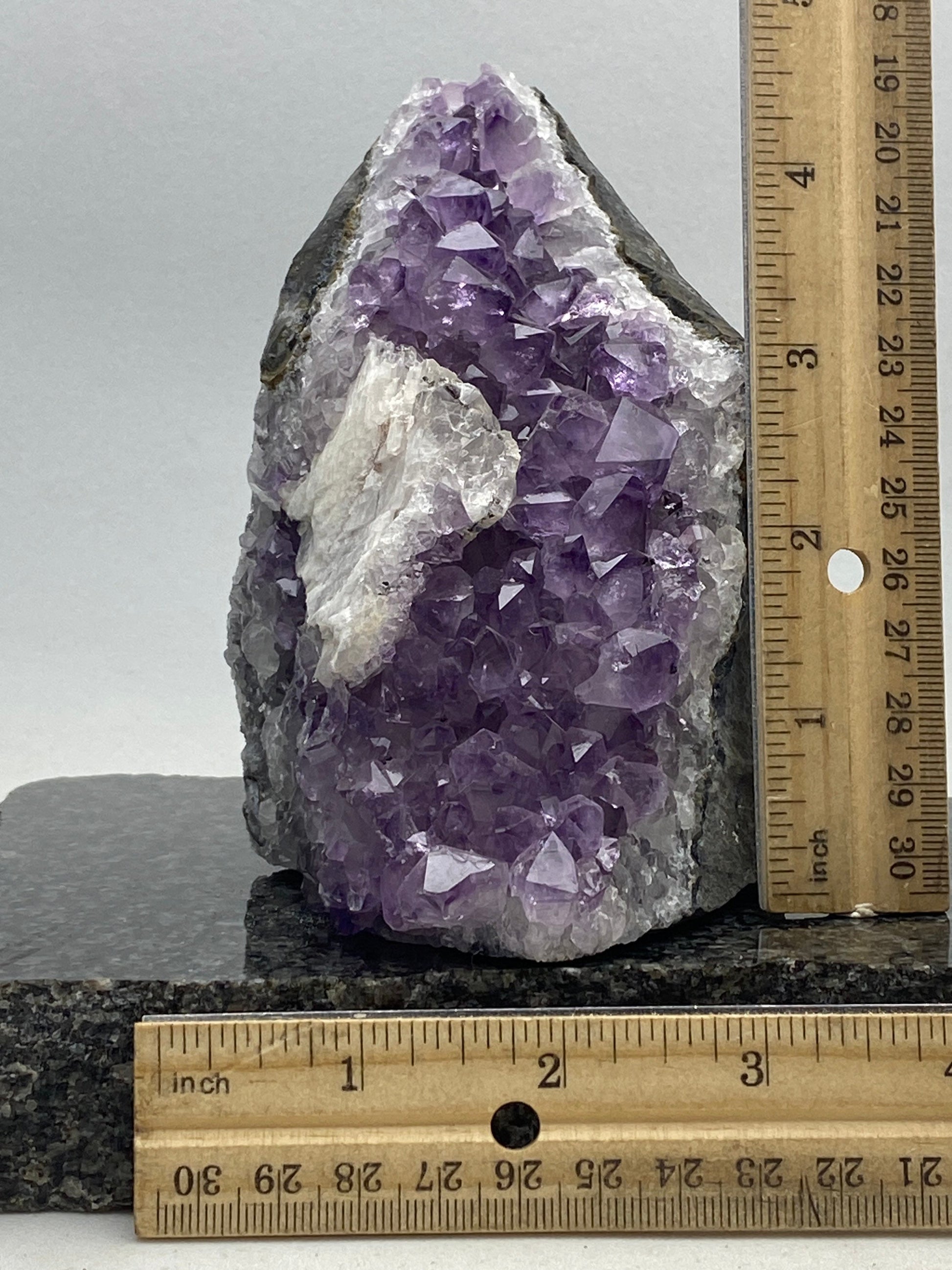Unique amethyst cluster specimens