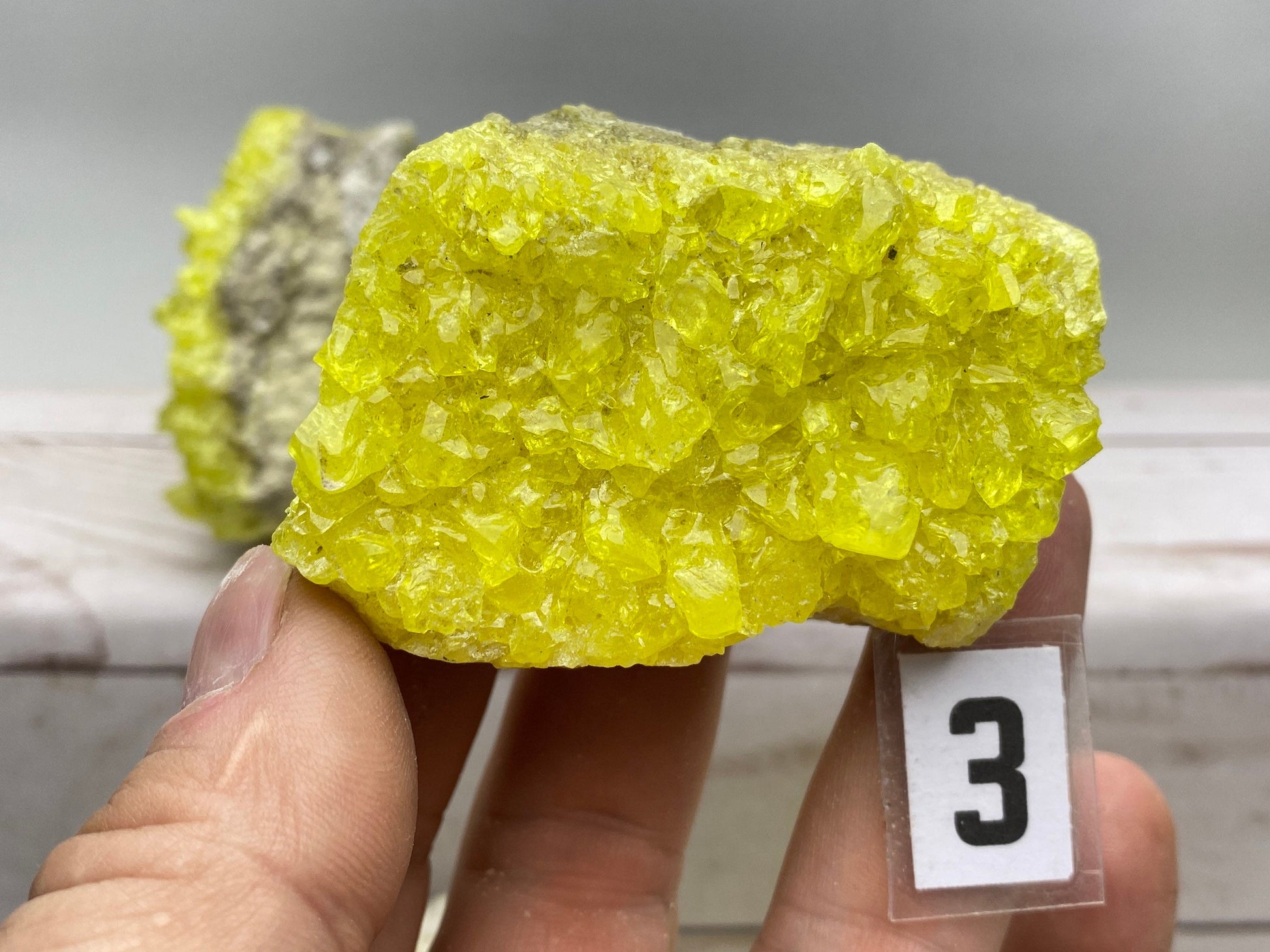 Sulfur Crystal Cluster