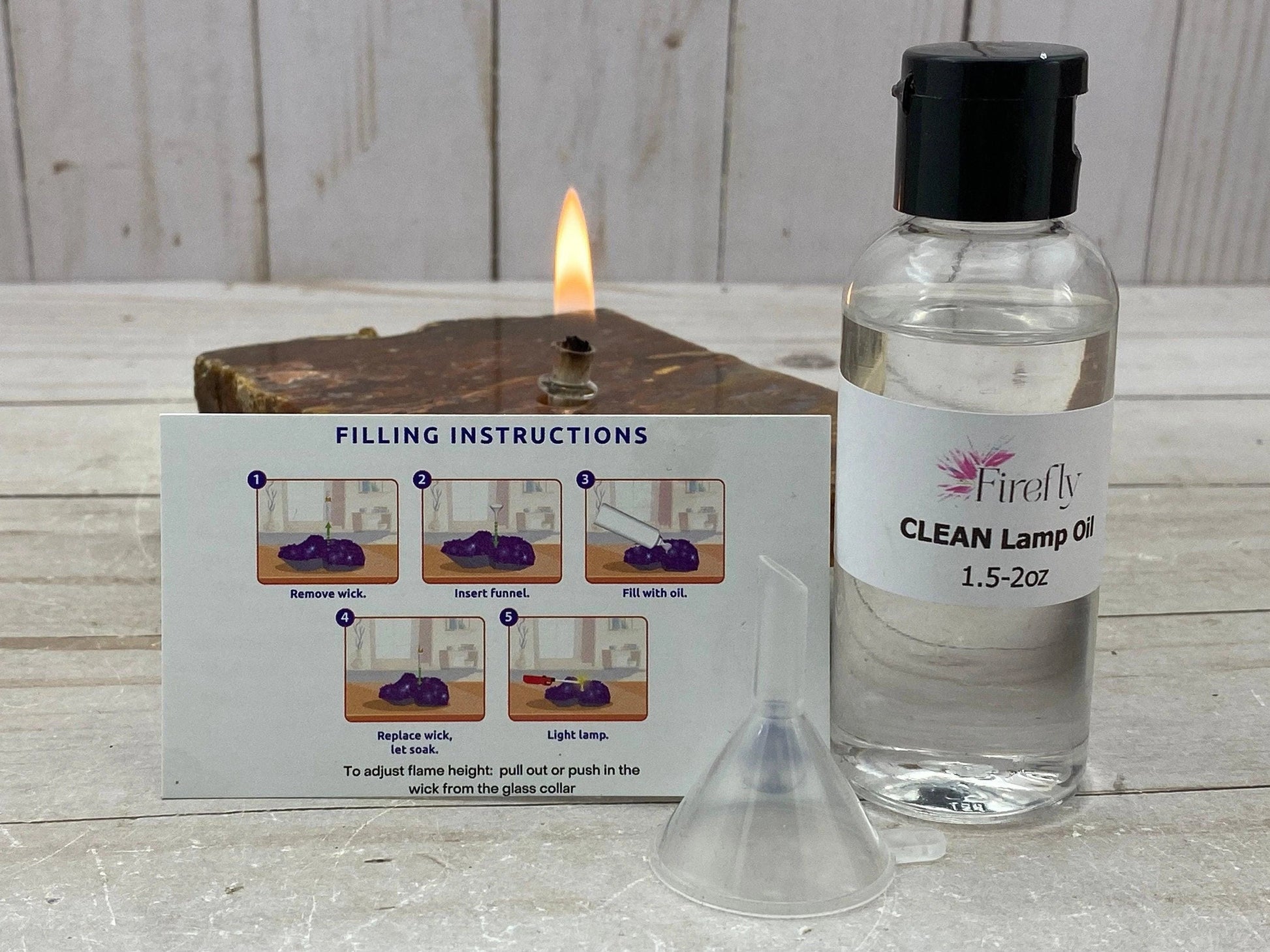 [shopname] - Red Jasper Rock Oil Candle Gift Box, rock decor