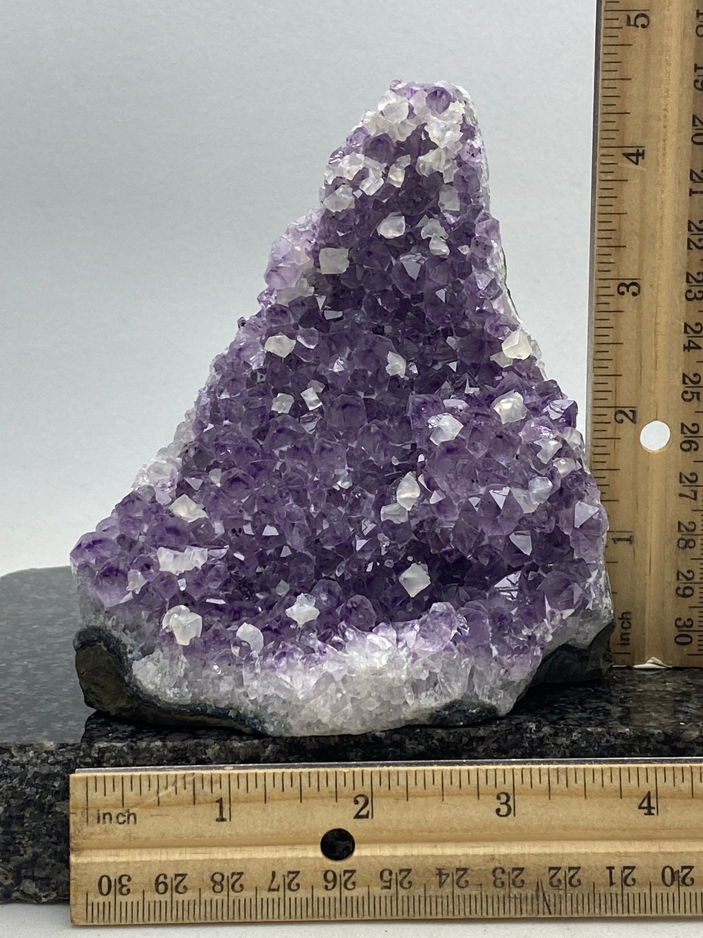 Unique amethyst cluster specimens